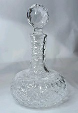 Vintage Cut Crystal Decanter