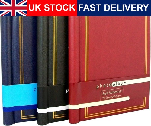 Self adhesive photo albums - self,