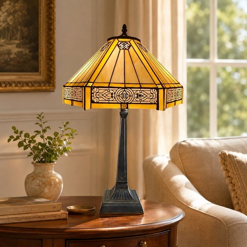 Tiffany style table - style, 16