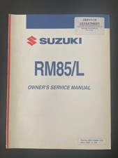 SUZUKI NOS RM 85L K6 OWNERS