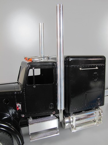 Pair aluminum exhaust - pair,