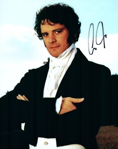 Colin firth signed 8x10 - colin,