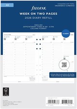 Filofax A5 Week On Two Pages