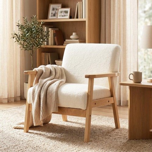 Minimalistic accent chair - minimalistic,