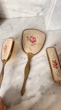 1950s Vintage Floral Brass