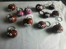 Natural Conker Keyrings