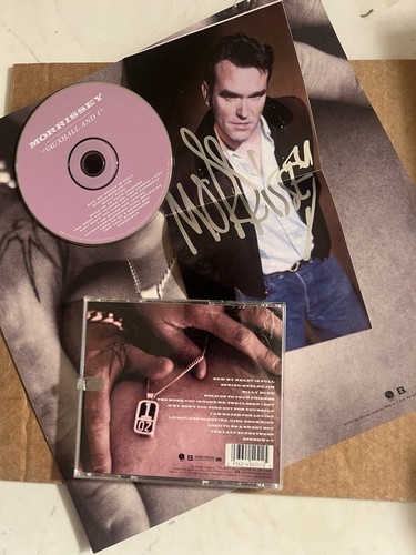 Rare morrissey signed - morrissey,