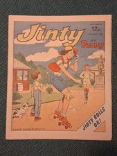 Vintage jinty comic 14th - vintage,