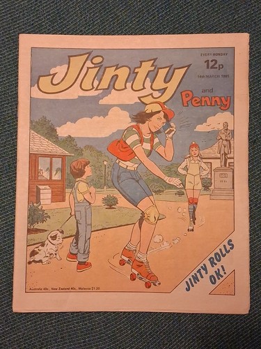 Vintage jinty comic 14th - jinty,
