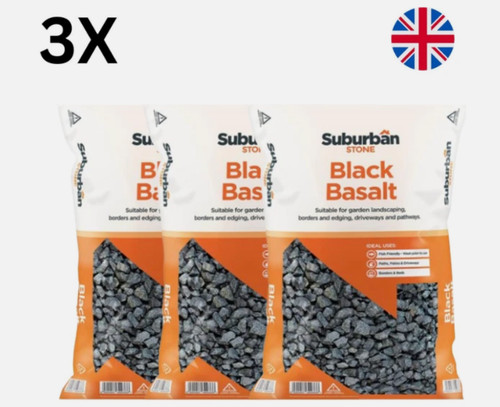 Black basalt decorative - x,