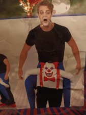 Piggyback Sinister Clown Costume