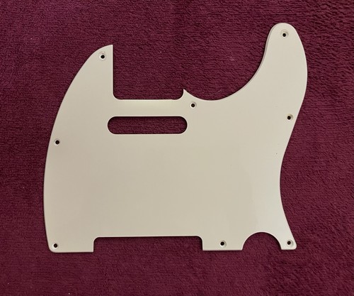 Cream telecaster pickguard - cream,