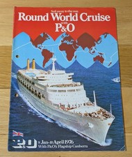 Genuine Vintage P&O Brochure
