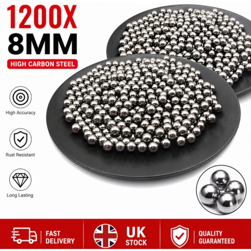 1200pcs 8mm steel ball - 1200pcs,