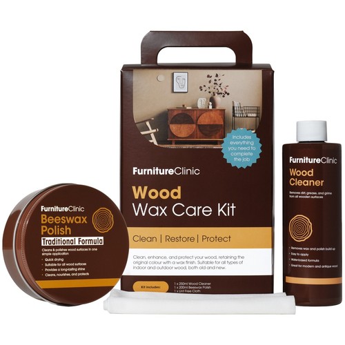 Wood wax care - wood, kit