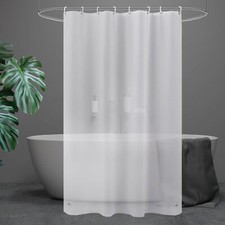 Frosted Shower Curtain Liner