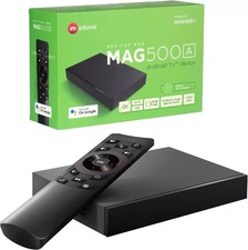 MAG 500A Genuine Infomir Android IPTV Set Top TV Box Chromecast WiFi MAGBOX UK