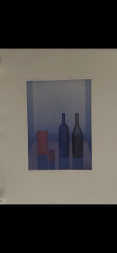 Colour etching martin - colour, by