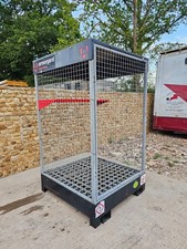 £895+vat Armorgard DrumBank DRC4 Gas Bottle Cage IBC storage 205ltr drum Store