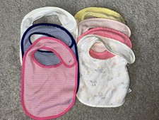 7 x bibs, baby, mixed brands