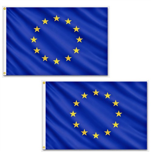 2pcs european union - union, 5x3ft