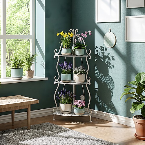 Tier plant stand - flower, pots