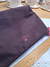 Radley makeup bag, cool foil