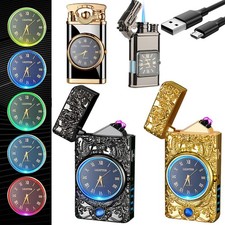 Arc Flameless Lighter Electric Plasma Lighter Touch Sensor USB Rechargeable New