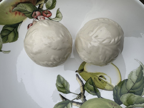 Vintage ceramic orbs - ceramic, –