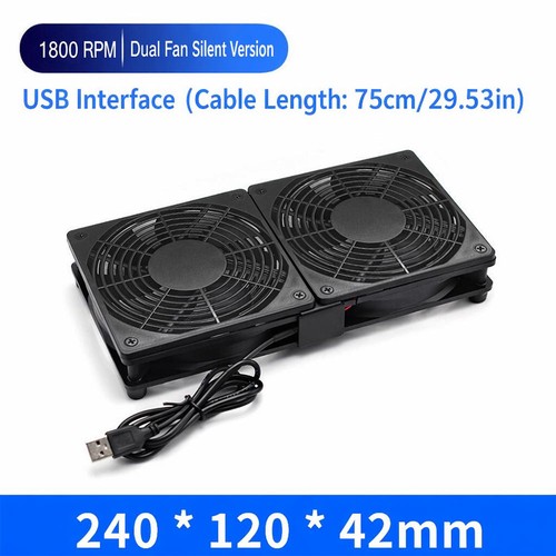 120mm dual cooling fan - 120mm,