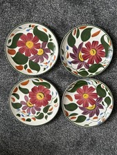 4 Vintage Wade Plates -
