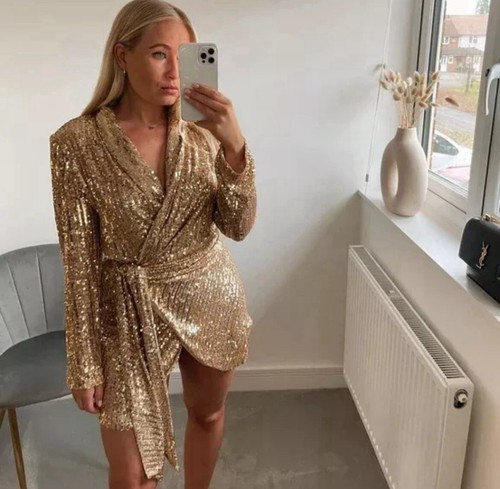 Zara short sequin - short, dress