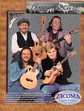 PPOT8  PICTURE/ADVERT 11X8 TACOMA GUITARS - NORMAN BLAKE, TRAVIS TRITT
