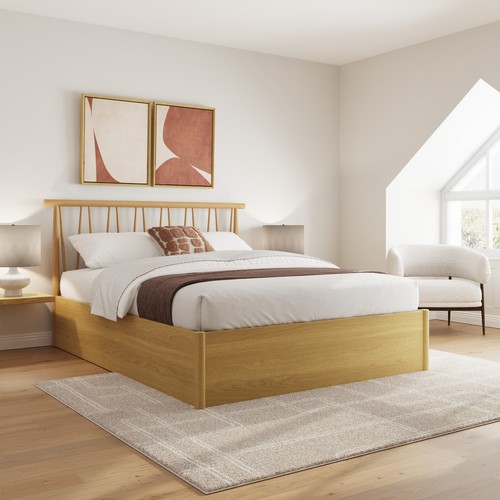 Fusum spindle ottoman - spindle, lift