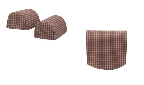 Arm caps chair back - or,