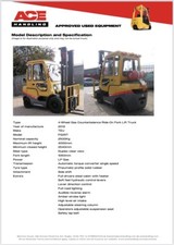 TCM FG25 Gas Forklift