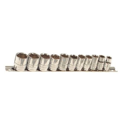 Drive socket set metric - 3/8",