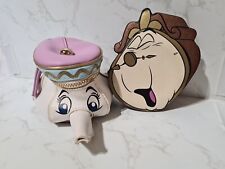 Beauty And The Beast Primark Purses Mrs Potts Cogsworth Coins Zips