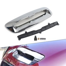 Chrome front hood air - chrome, intake