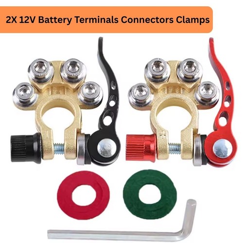 12v battery terminals - 2x,
