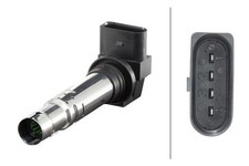 HELLA Ignition Coil Fits Audi
