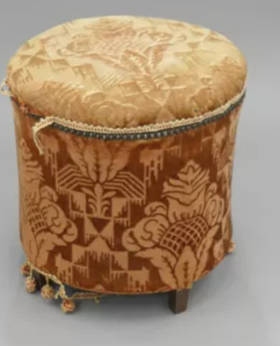 Antique 1920s art deco - deco, velvet