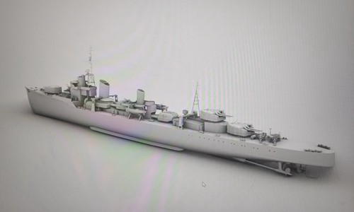 144 ijn japanese destroyer - 1/144,