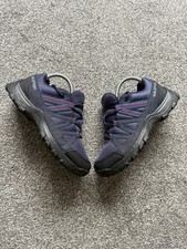 Salomon Women’s Deepstone Walking Shoes UK 5 Hiking Trail Running Trekking VGC