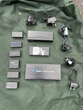 HDMI Splitter & Extender Bundle – Portta, Labgear, OREI + Power Supplies – Used