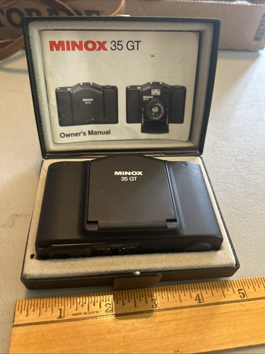 Minox black 35mm film - minox, el