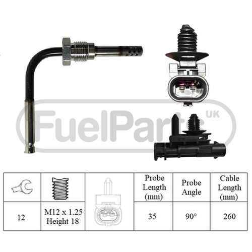 Exhaust temperature sensor - temperature,