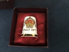 Charles and Diana 1981 wedding thimble