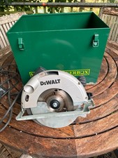 DeWALT 240v Heavy Duty Circular Saw, DW62, metal case