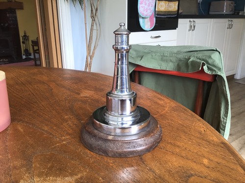 Chrome lighthouse lighter - chrome,